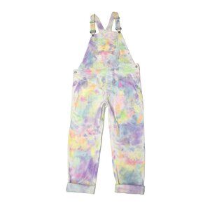 GAP Women's Tie-Dye Jeans Overalls